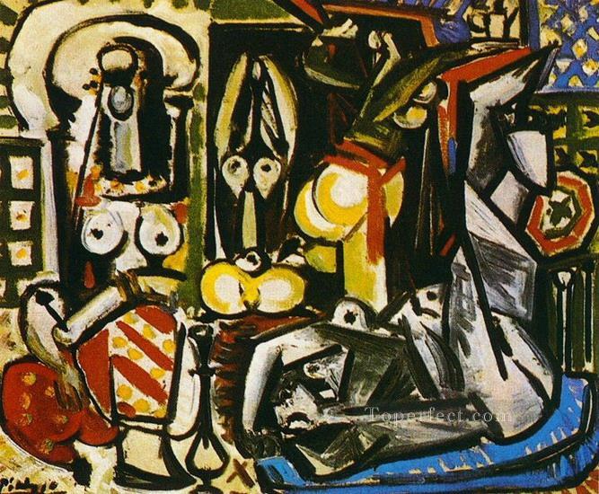 Las mujeres de Argel Delacroix IV 1955 Pablo Picasso Pintura al óleo